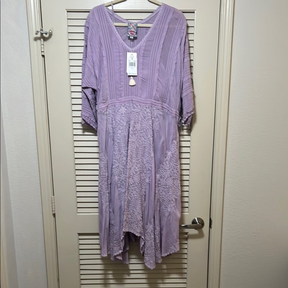 NWT Johnny Was Lavender Lace Women's 2 piece Dress